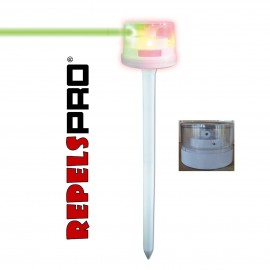 Solar Powered Green Laser Beam with Red LED Wild Boar Repeller LS-0508