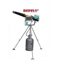 Solar Electronic Cannon with Rotary Tripod Scares Birds and Wildlife